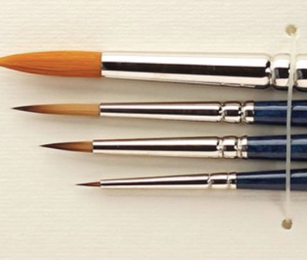 Βασικό σέτ 4 πινέλων για την αγιογραφία